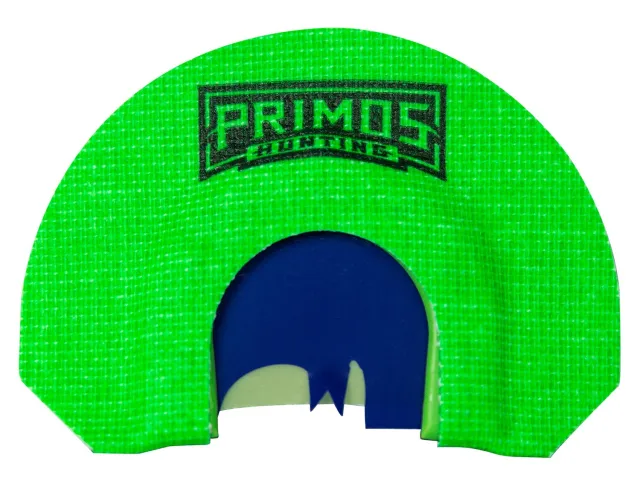 Buy Primos PS1266 Diaphragm Call 3 Latex Reeds Snaketongue Cut Green Plastic online