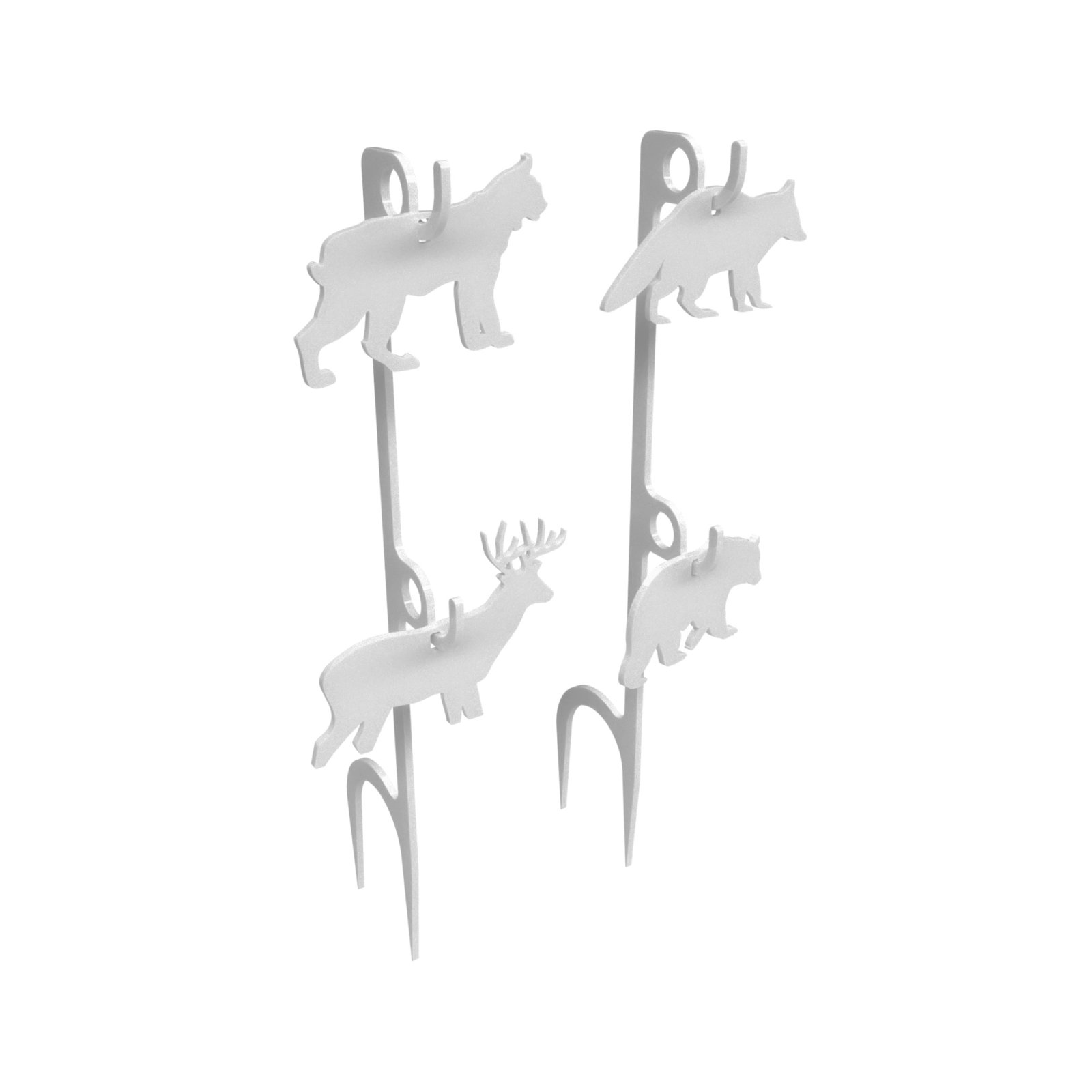Buy Birchwood Casey BC-41579 Rimfire Target Kits Animal Set 1/4" AR500 Steel online