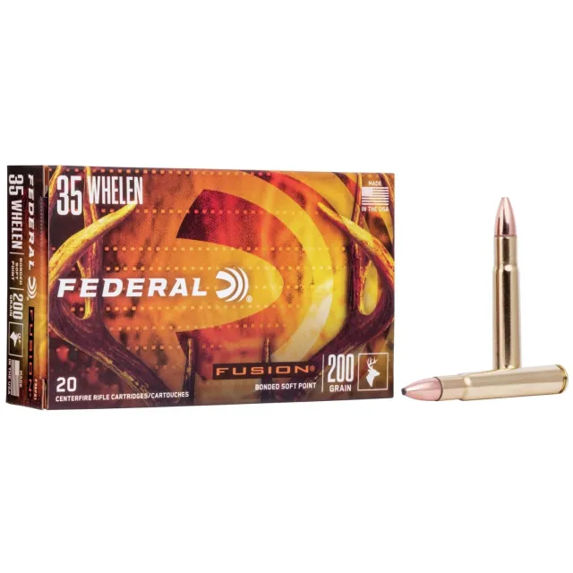 Federal Fusion 35 Whelen 200 gr. Soft Point Ammo (20 rounds)