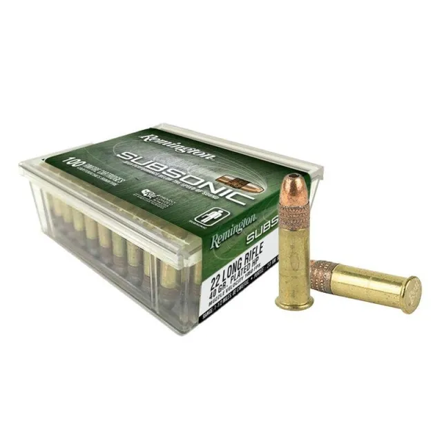 Remington 21137 .22 Lr 40 Grain Copper Plated Hollow Point 100 Rounds - Remington Arms Company, LLC - 22 LR