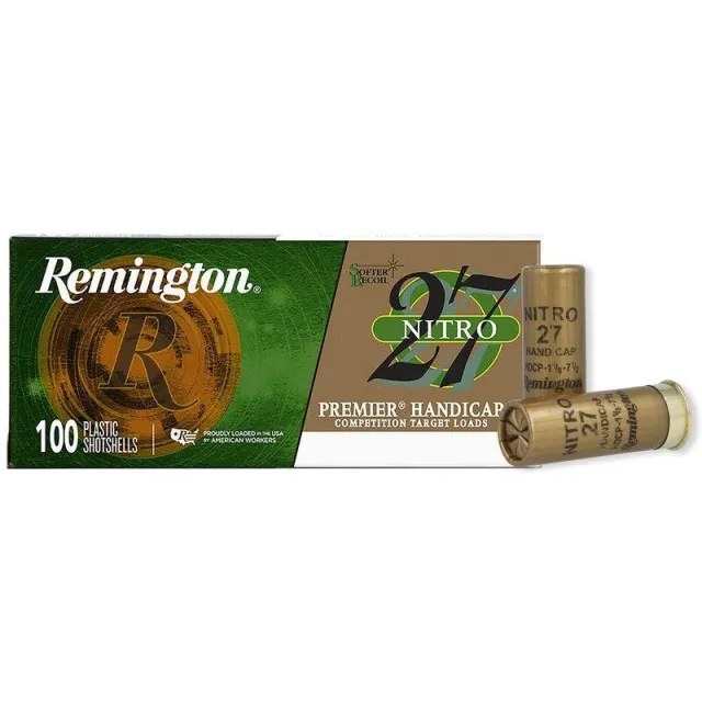 Buy Remington Premier Nitro 27 Target 12 Gauge 1-1/8 oz 2.75 In #8 25 Rounds online