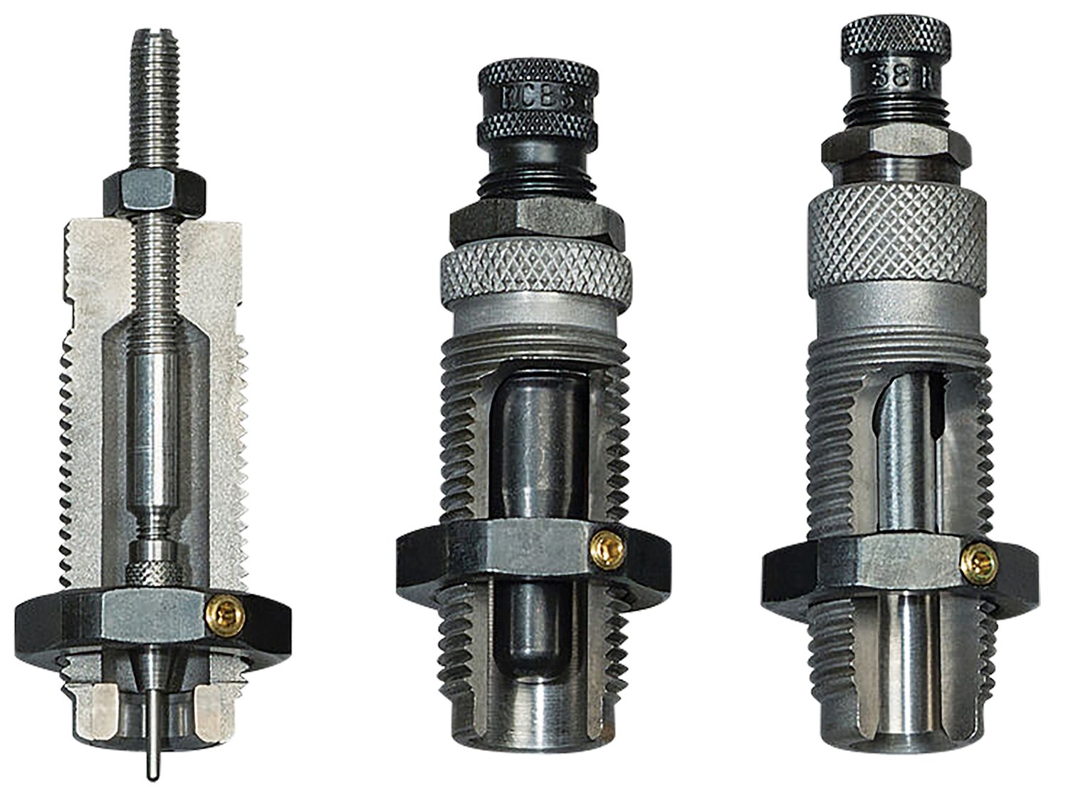 RCBS 3-Die Set - Group C - 444 Marlin Roll Crimp Reloading Dies - RCBS - 444 MARLIN