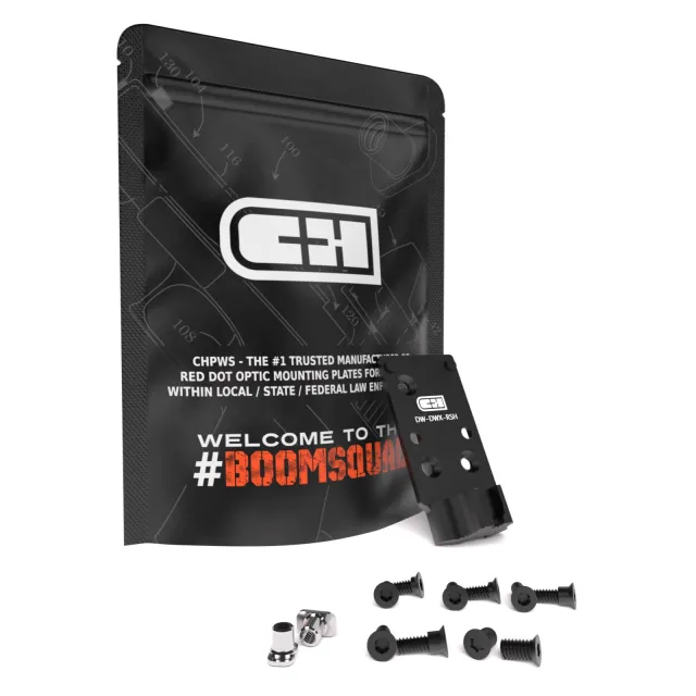 C&H Precision DWX Optic Mounting Plate for Dan Wesson RMR/SRO/HOLO - C&H Precision