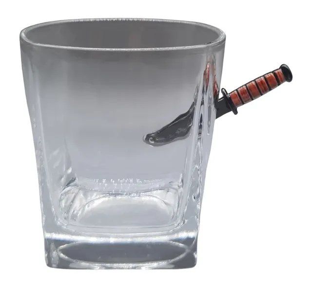 CAMP LMS Knife Whiskey Glass Tactical Premium Finish - CAMP