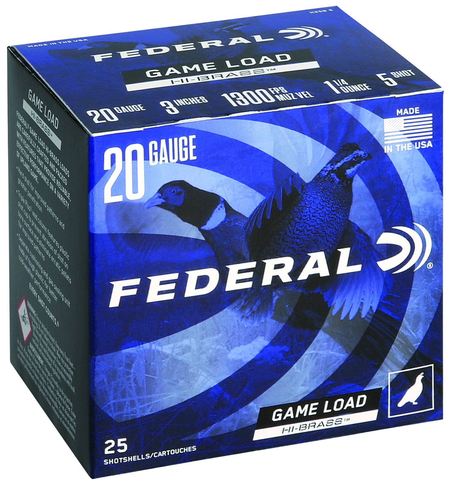 Buy Federal Premium Game-Shok High Brass 20 Gauge 3 In H2585 online