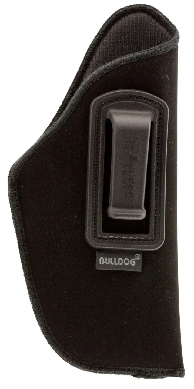 Bulldog DIP7 Deluxe IWB Holster Black Suede for 2-4" Barrel Pistols - Bulldog for sale at Keys Gun Shop