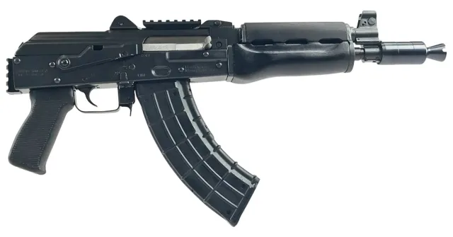 Zastava ZPAP M92 Semi-Auto Pistol 7.62x39mm 10" Barrel (1)-30Rd Mag Black - Zastava Arms - 7.62 x 39mm
