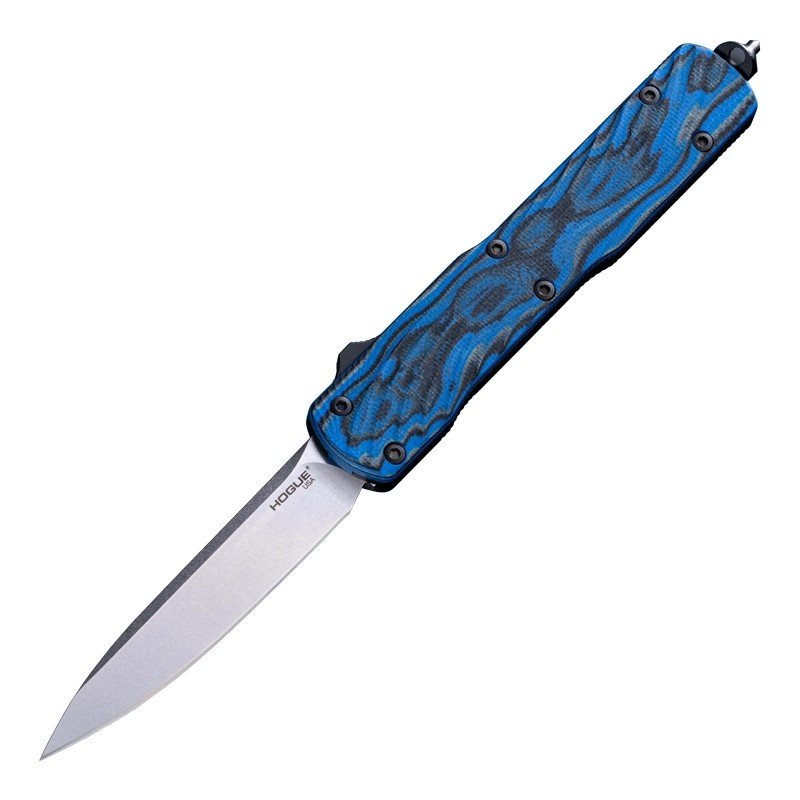 Hogue 34873 Counterstrike 3.35" OTF Blue Lava G10 Drop Point 20CV Blade - Hogue