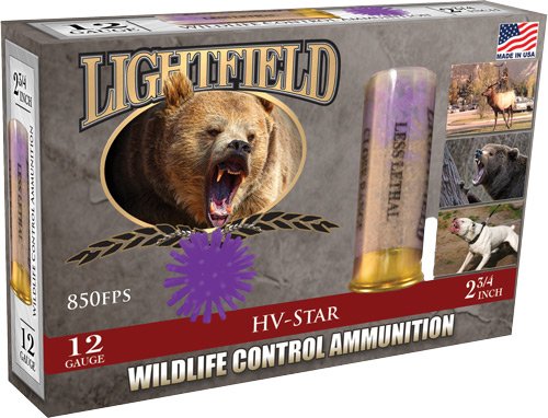 Lightfield CWHV-12 12GA 2.75" Less Lethal Star 5RD Ammo 850fps - Lightfield - 12