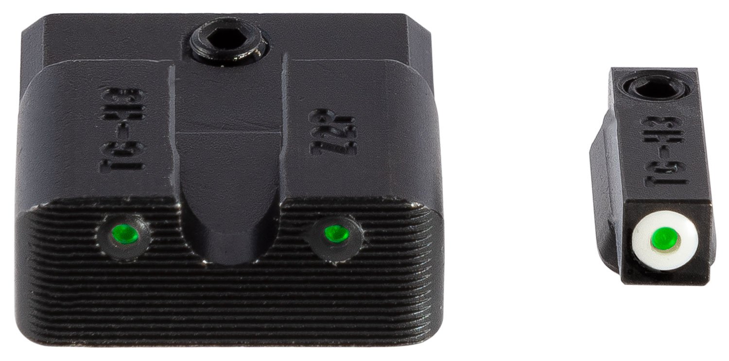 TRUGLO TG231MP3W CNC Steel Tritium Night Sights Black - TRUGLO
