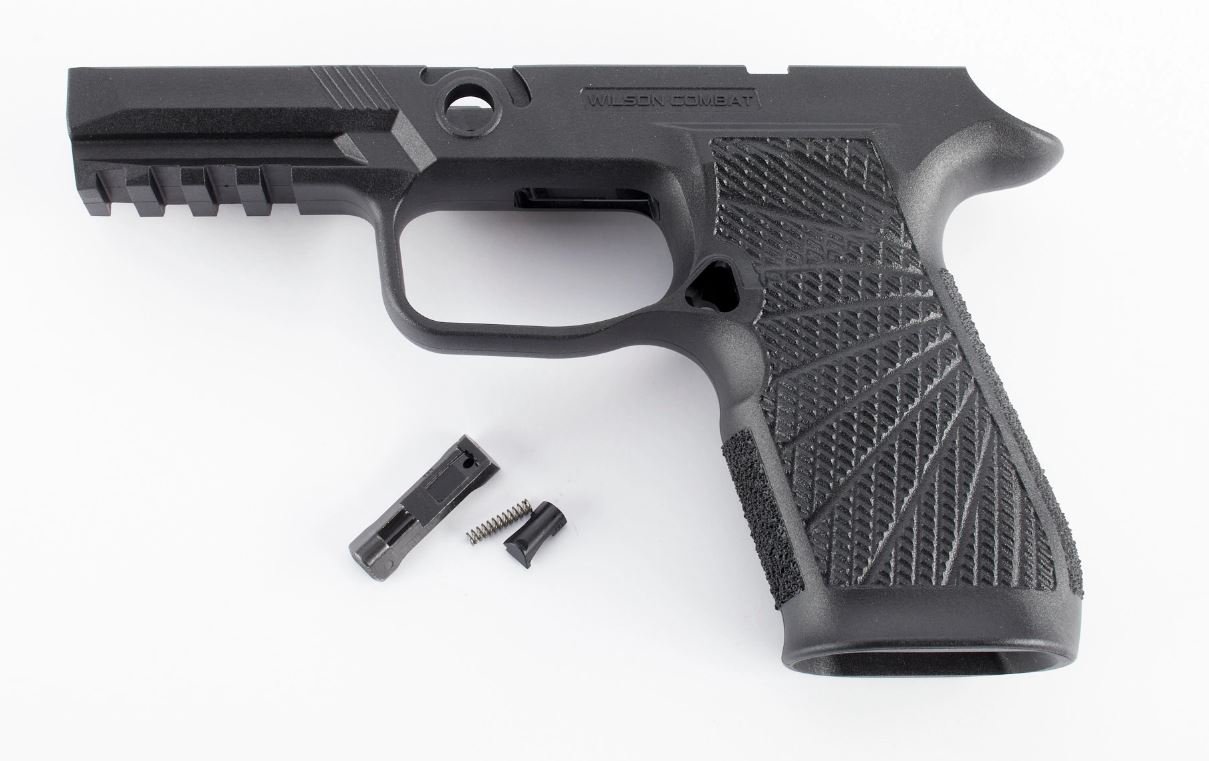 Wilson Combat 320-XCSB P320 X-Compact Grip Module Black No Safety - Wilson Combat