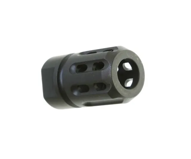 Wraithworks MB2P 9mm 1/2x28 Threaded Black Muzzle Compensator AR-15