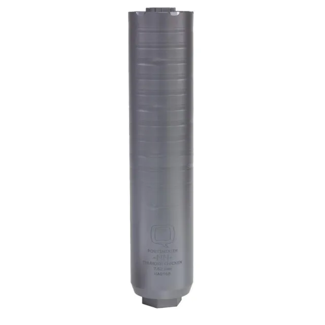 Q Thunder Chicken 7.62mm 8.13 In Titanium Bead-Blasted Finish
