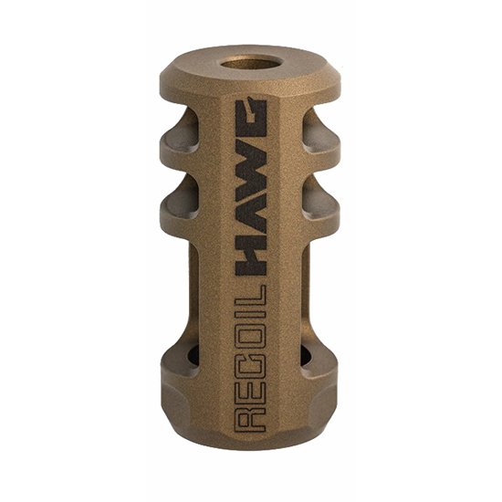 Browning 1293081 Recoil Hawg Muzzle Brake Bronze, Multi-Caliber, 2 Collars - Browning