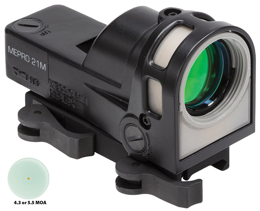 Buy Meprolight 626310 M21 Black 1x30mm 5.5 MOA Dot Reflex Sight online