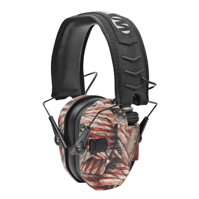 Walkers Bear Arms Razor Muff 3.5 Ultra Low-Profile Ear Cups 23 dB NRR - Walker's