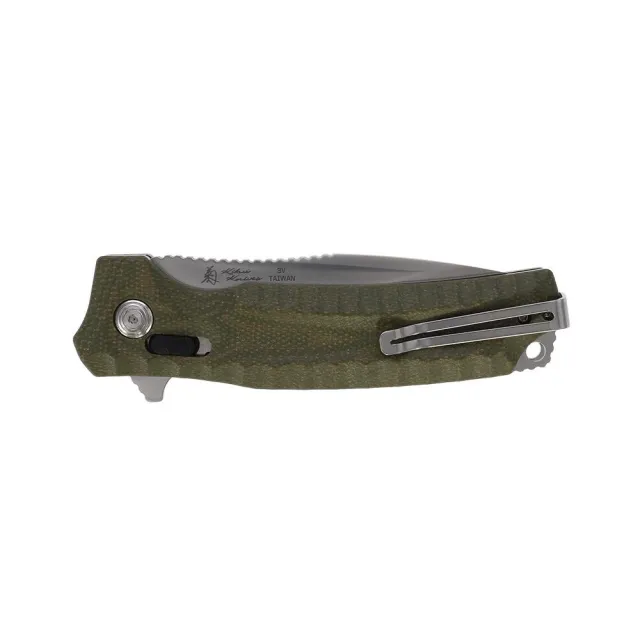 SOG Knives Hidaka XR Folding Knife 4 Modified Tanto Blade Olive Box - SOG