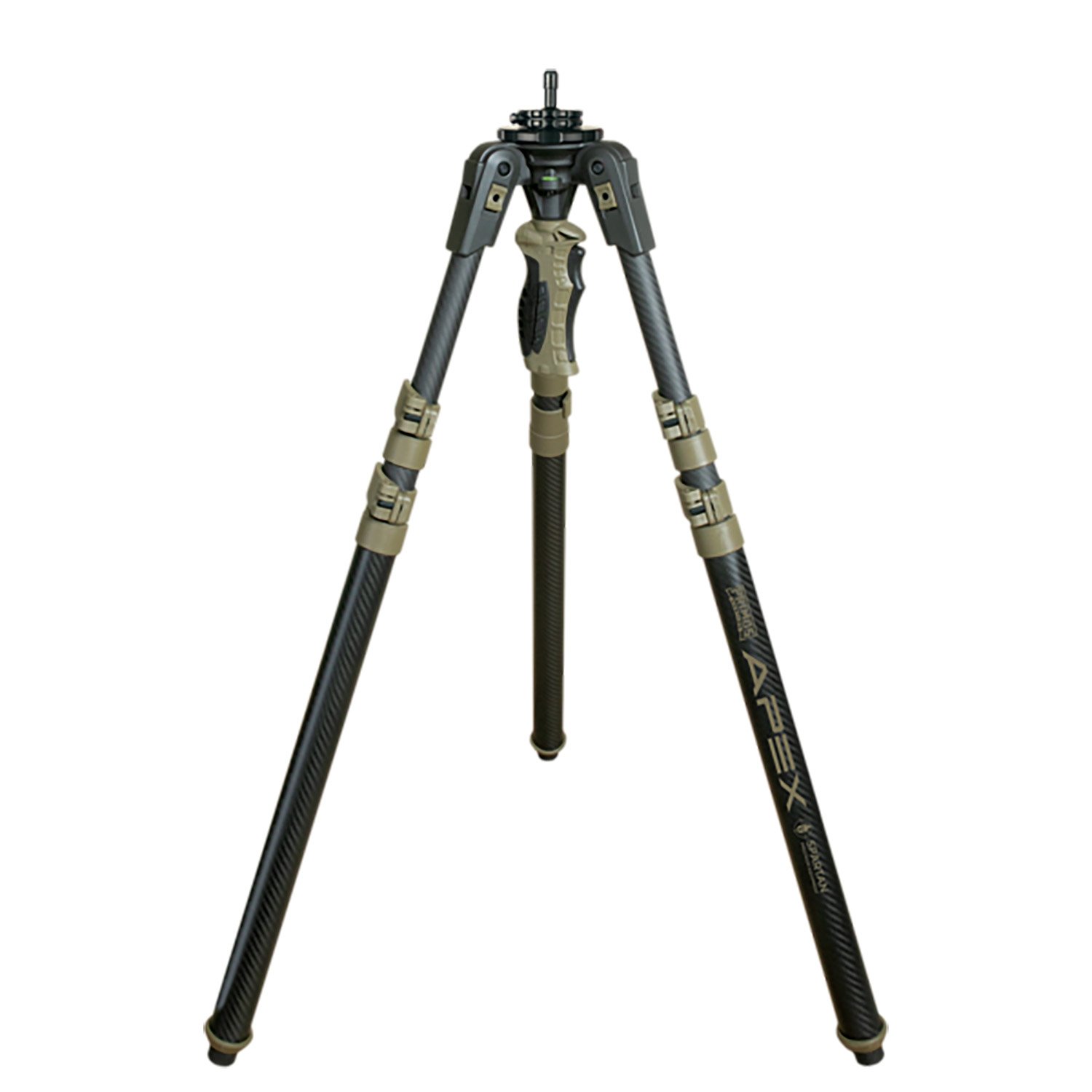 Primos Apex Tripod Carbon Fiber 62 in Coyote Tan 50 lb Capacity - Primos