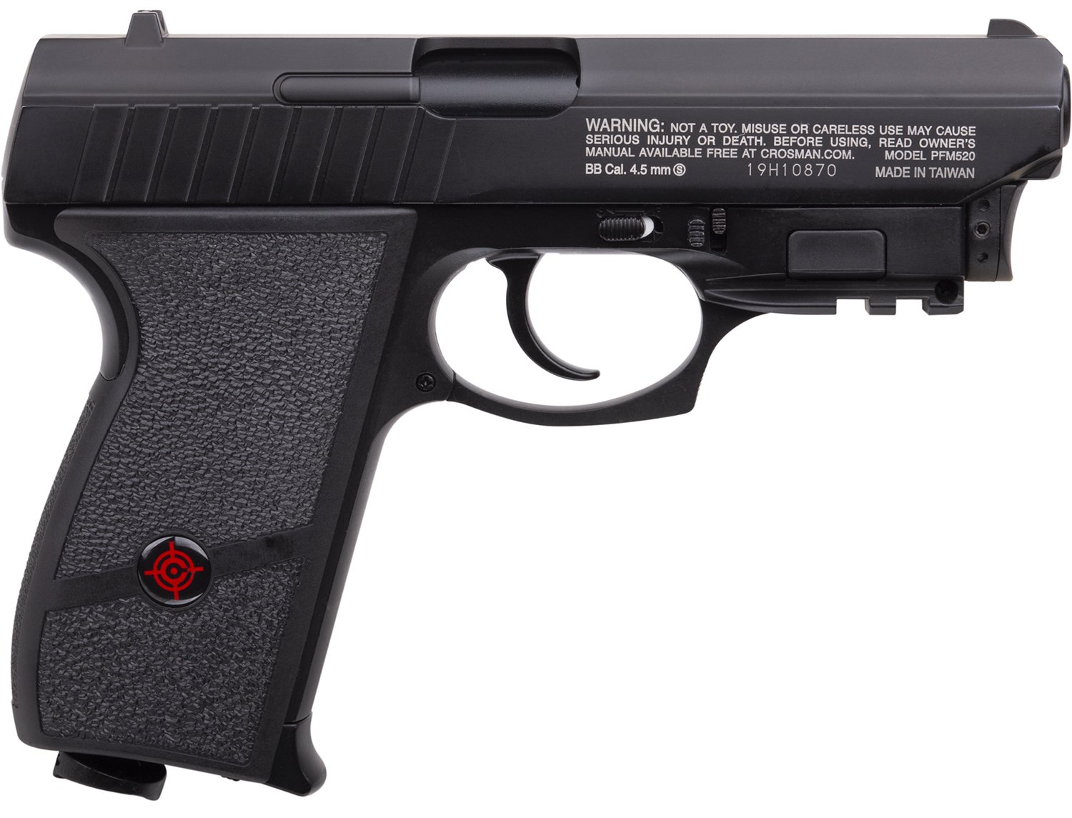 Crosman Night Stalker .177 BB CO2 Powered Air Pistol w/Laser - Crosman - BB