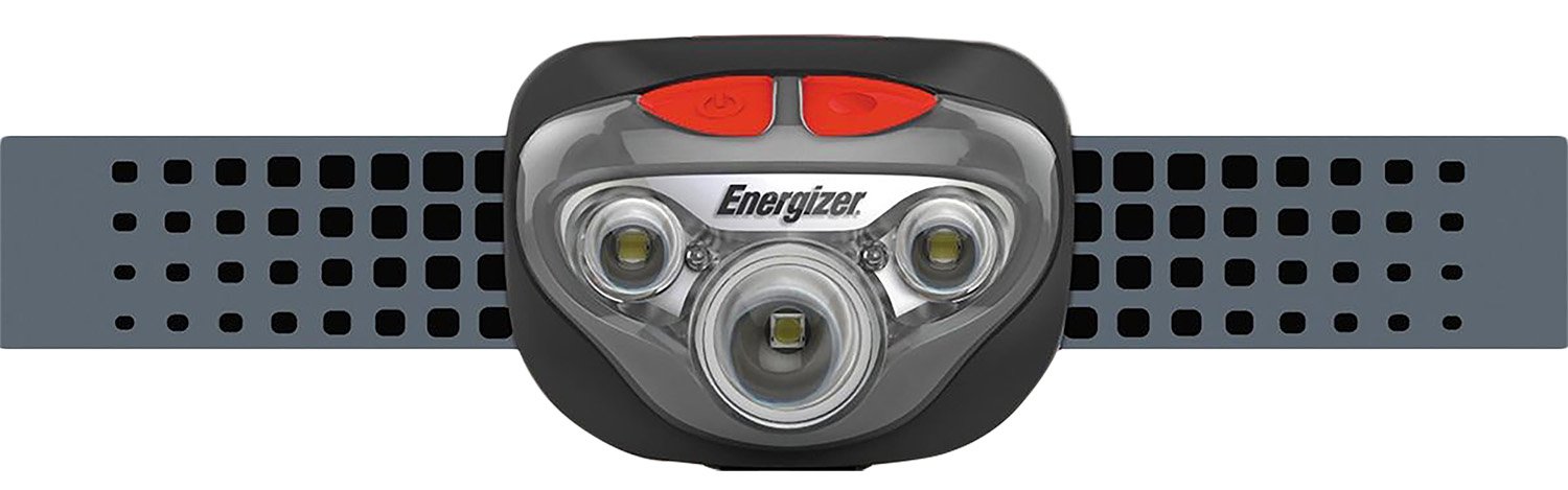 Energizer Vision HD+ Focus LED Headlamp 400 Lumens Gray 85m Distance - Energizer Holdings, Inc. - 45/400 LUMENS