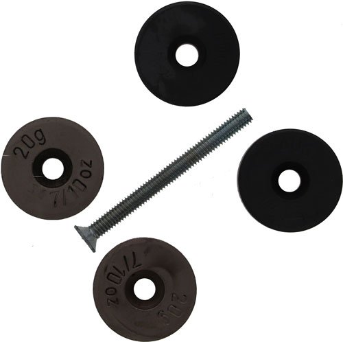Beretta B-Fast Stock Weights Set of 5 Silver C62477 - Beretta