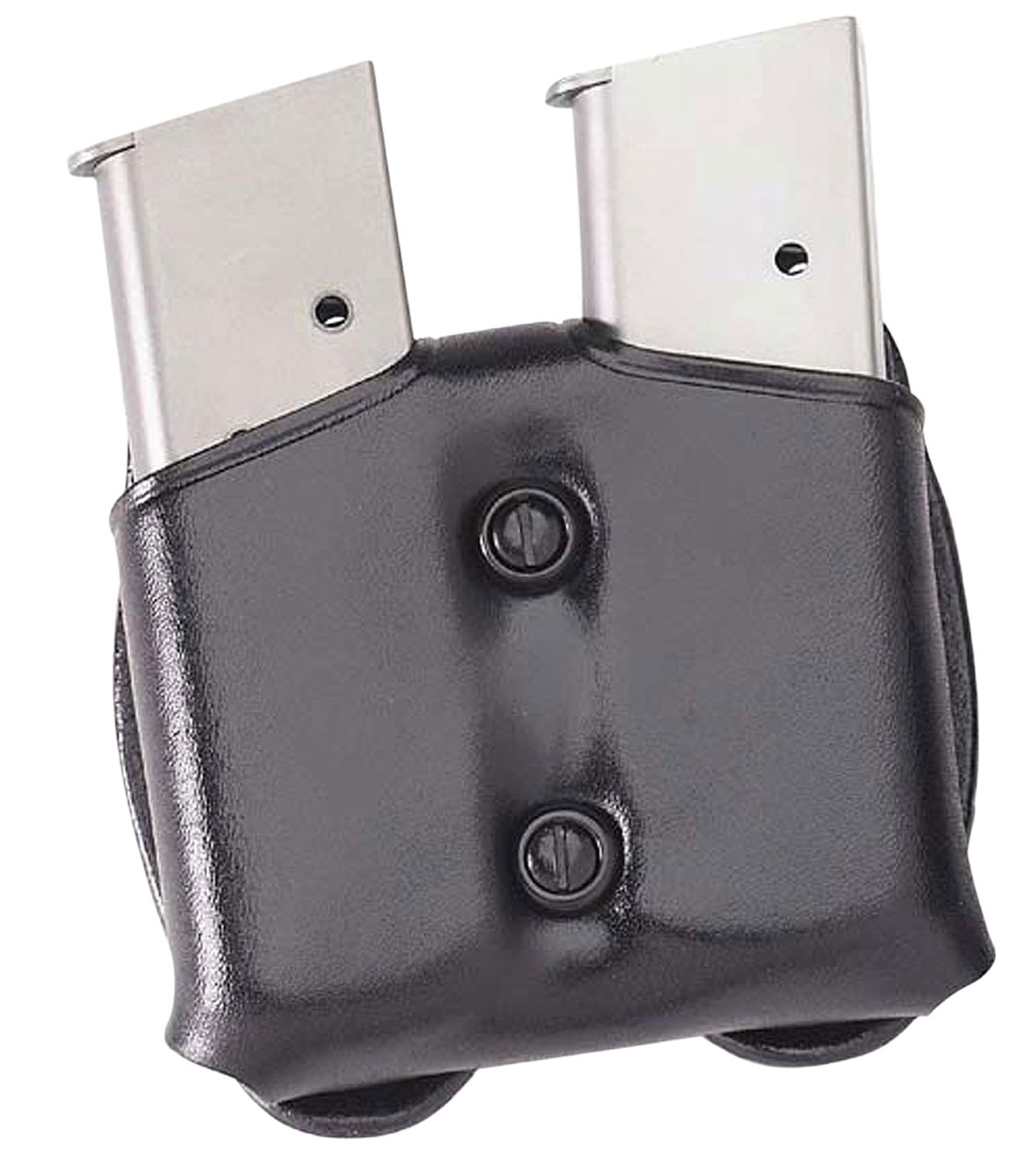 Buy Galco CDM22B Double Mag Carrier Black Leather Belt Loop 1.5-1.75" online