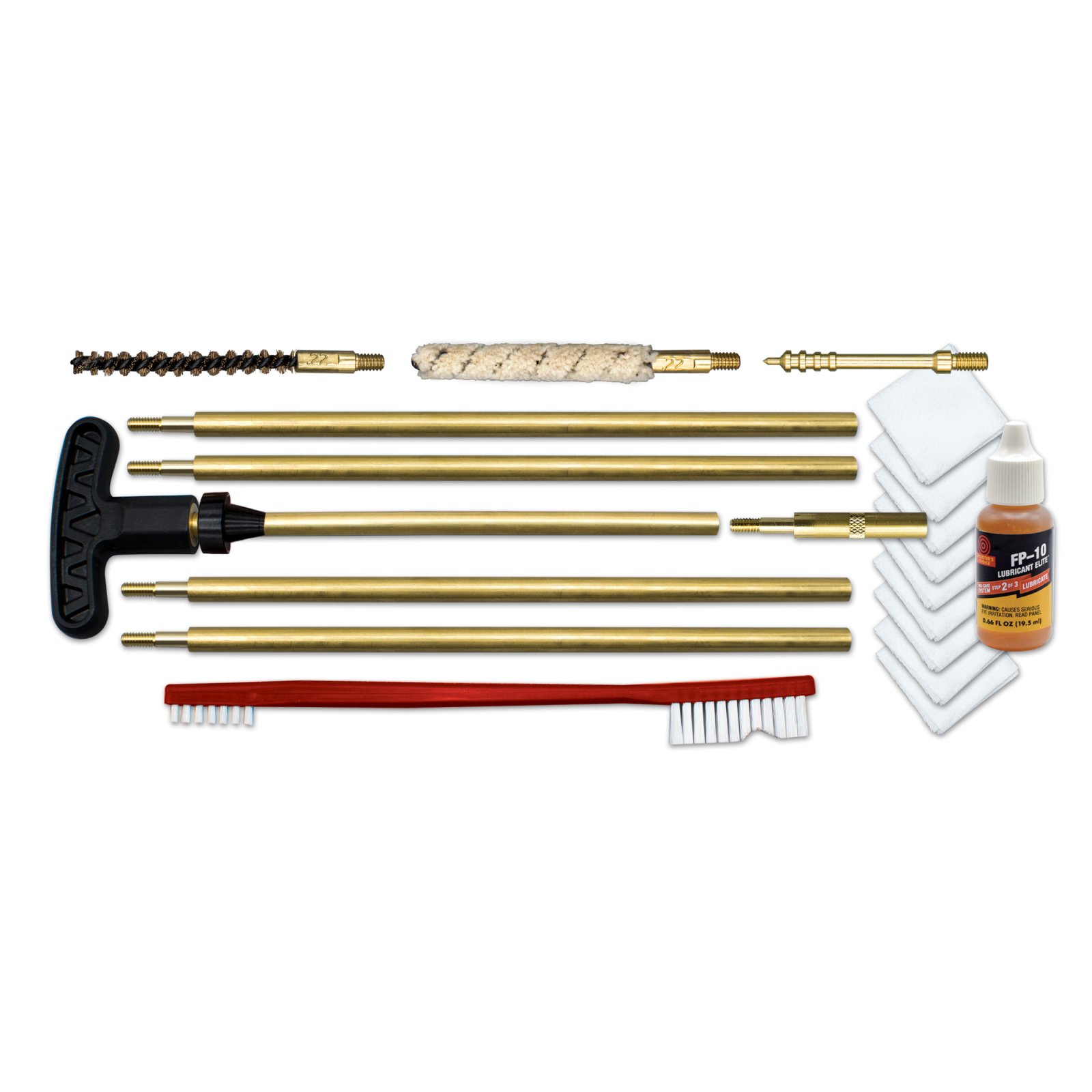 Otis .22 Caliber Rifle/Pistol Cleaning Kit with Sectional Rods - Otis Technology - .22