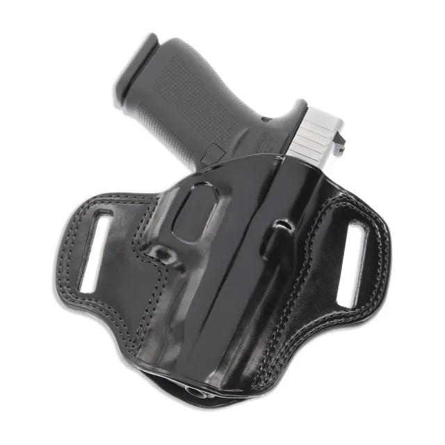 Galco Gunleather Combat Master Belt Holster Leather Black - Galco Gunleather