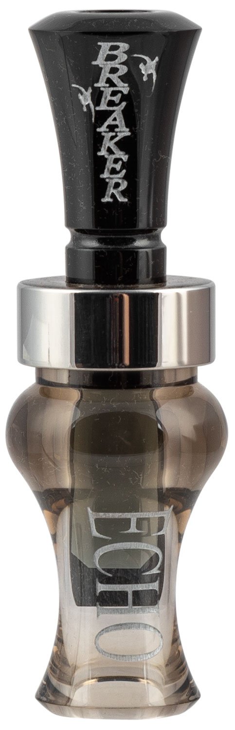 Echo Calls Breaker Single Reed Mallard Call Smoke Acrylic 78908 - ECHO