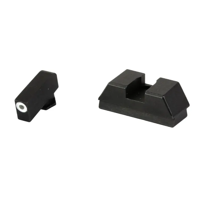 Buy AmeriGlo GL-480 Tritium Sight Set for Glock .295 Rear .220 Front Black online