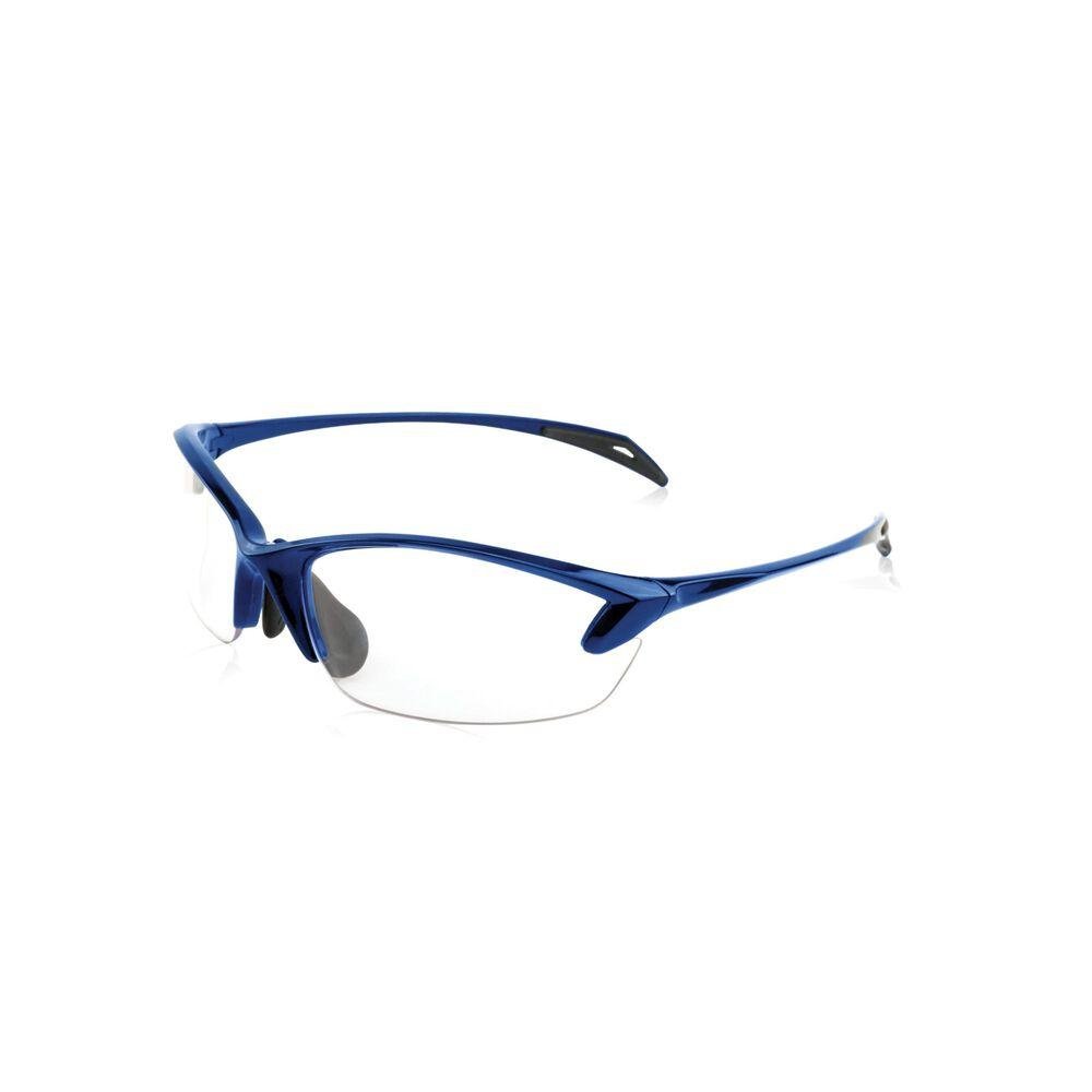 Buy Smith & Wesson Colonel Womens Shooting Glasses Half Frame Blue with Clear Lens online