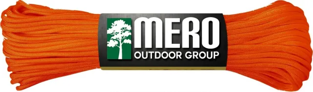 Mero 550 Paracord - 100 Lb Orange Neon - E.L. Wood Braiding Co. Inc.