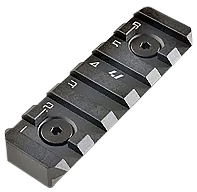 Strike Industries LINKRS6BK MLOK 6-Slot Rail Section Black Aluminum - Strike Industries - MLOK LINK RAIL SECTION- 6 SLOTS