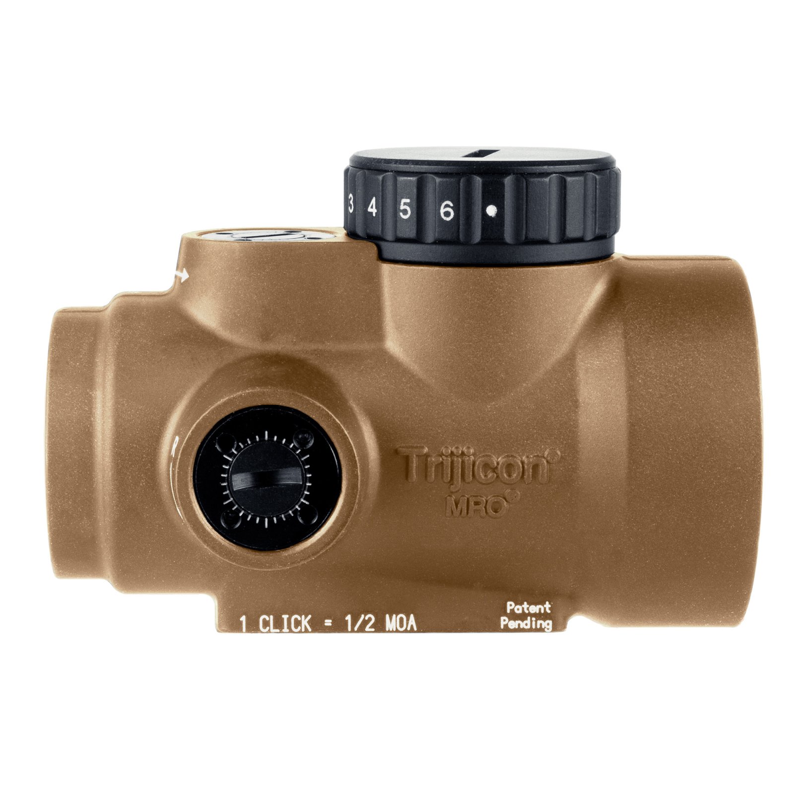 Trijicon MRO SD 2200346 Coyote Tan 1x25mm 2 MOA Green Dot Reticle - Trijicon - 25MM