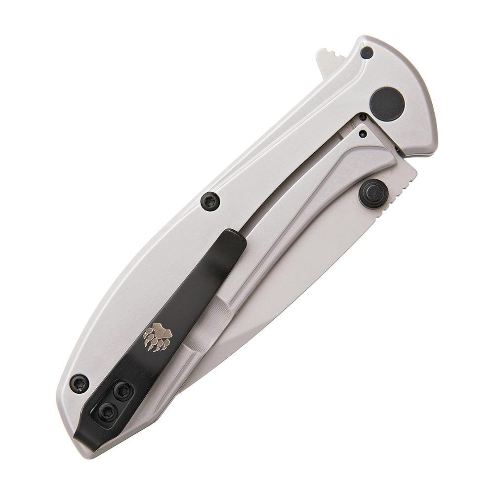 Bear & Son Framelock Assisted Opener Folding Knife 2-7/8 Drop Point Blade Stainless Steel - Bear Archery