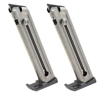 Ruger Mark IV 22/45 Magazine 10rd .22LR Steel E-Nickel - Ruger - 22 LR