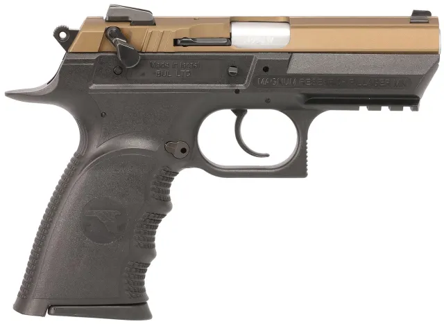 Magnum Research BE94133RSLBB Baby Eagle III 40 S&W 3.85" 12+1 Burnt Bronze
