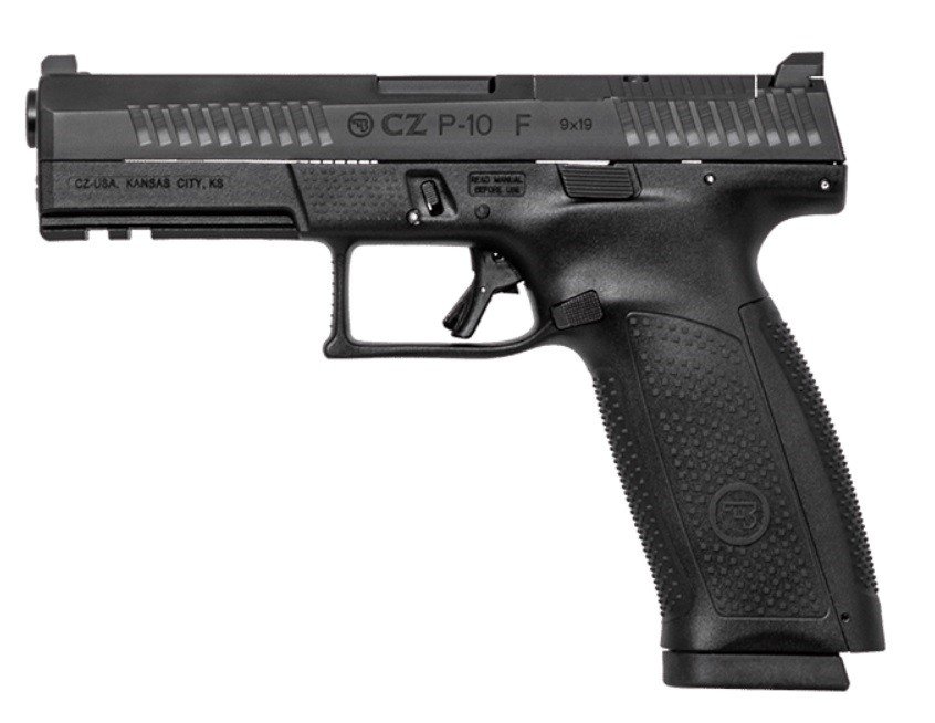 CZ-USA 01550 P-10 F 9mm Luger 10+1 5.10" Black Steel Barrel Nitride... - CZ-USA - 9mm