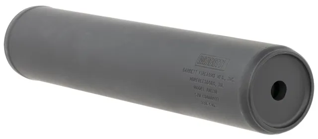 Barrett 18415 AM 338 Black Titanium Suppressor 10.30" OAL 5/8"-24 TPI