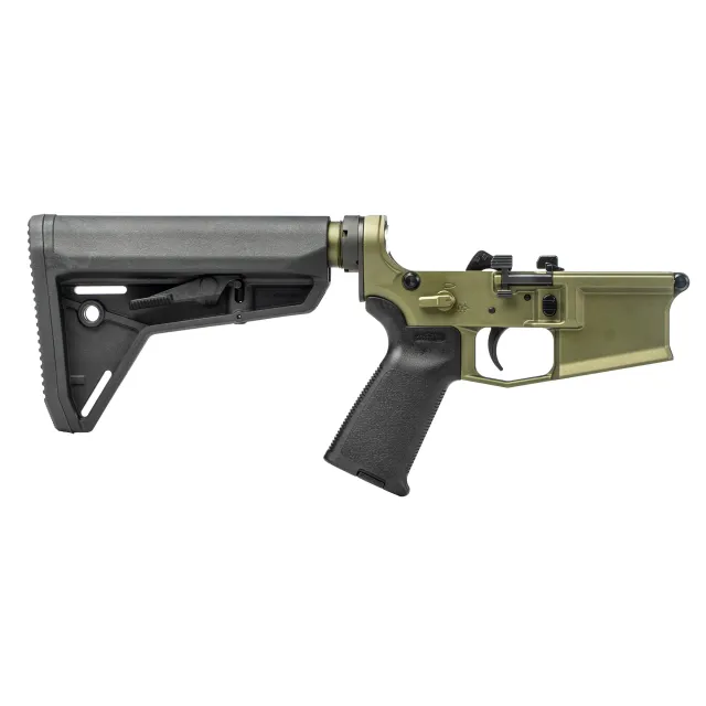 Aero Precision APAR600195 M4E1 Lower Receiver OD Green Anodized