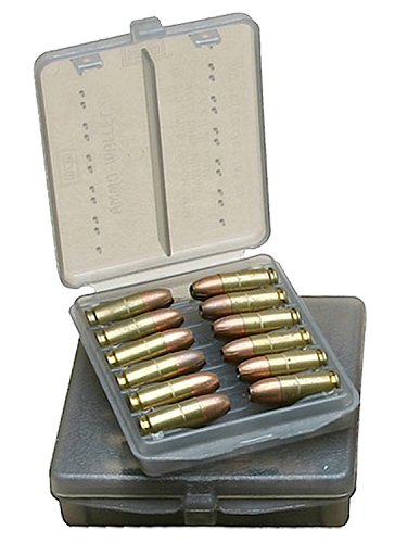 Buy MTM Case Gard .45 ACP 18 Round Ammo Wallet Clear Smoke online