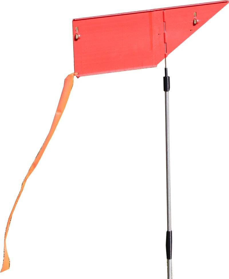 Buy MTM Wind Reader Shooting Range Flag Orange W/Flag online