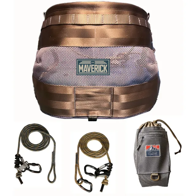 Latitude Maverick Saddle Kit Reg, 21 oz, Cradle Chassis, Complete Setup - Latitude Outdoors