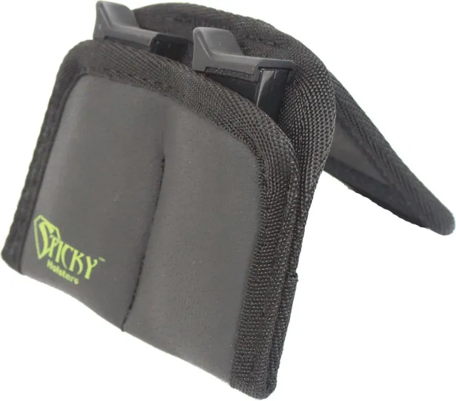 Sticky Holsters Inc Dual Mini Mag Pouch Nylon Ambidextrous Holds 2 Magazine - Sticky Holsters