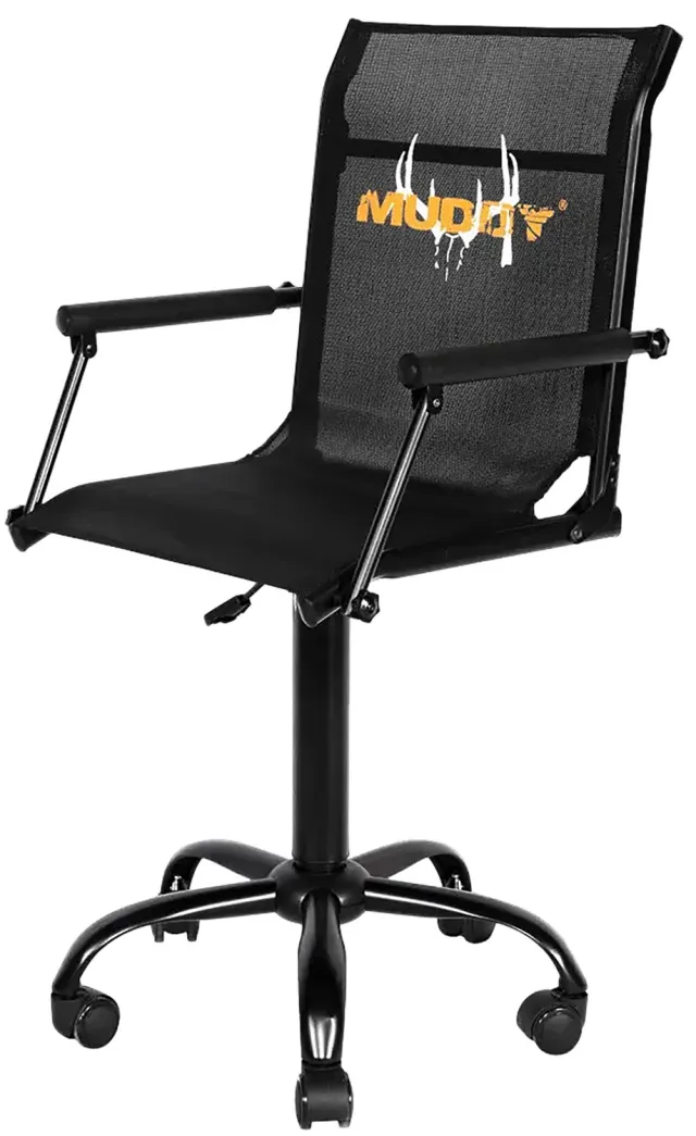 Muddy Outdoors MUD-RSC Swivel Chair Black Flex-Tek Steel 360 Deg - Muddy Outdoors