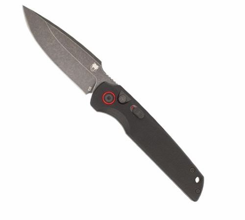 Buy Cobratec Jackal CTJKLBLK 3.5 Stonewash Black Auto Knife online