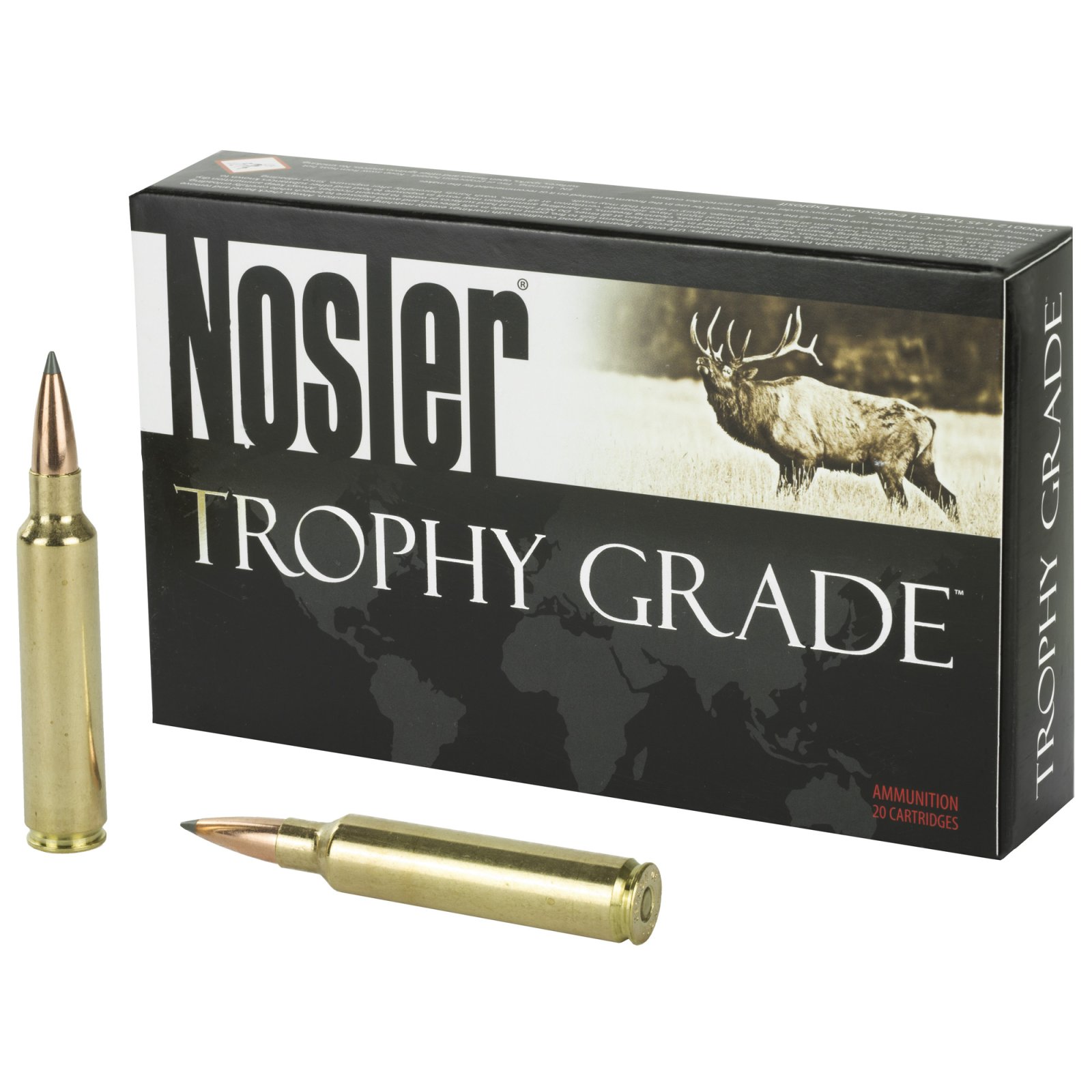 Nosler Trophy LR 30 Nosler 210 Grain AccuBond Long Range 20 Rounds 60118 - Nosler - 30 Nosler