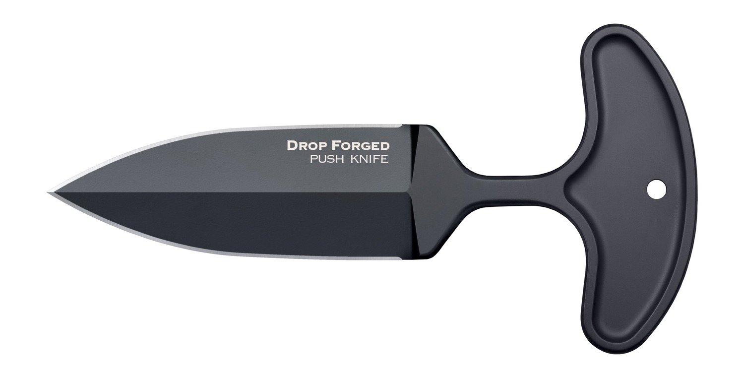COLD CS-36MJ Drop-Forged Push Knife Fixed Blade Compact - COLD