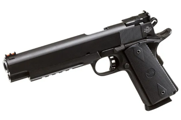 Buy Rock Island 51529 Pro Ultra Match 45 ACP Caliber with 6" Barrel 8+1... online