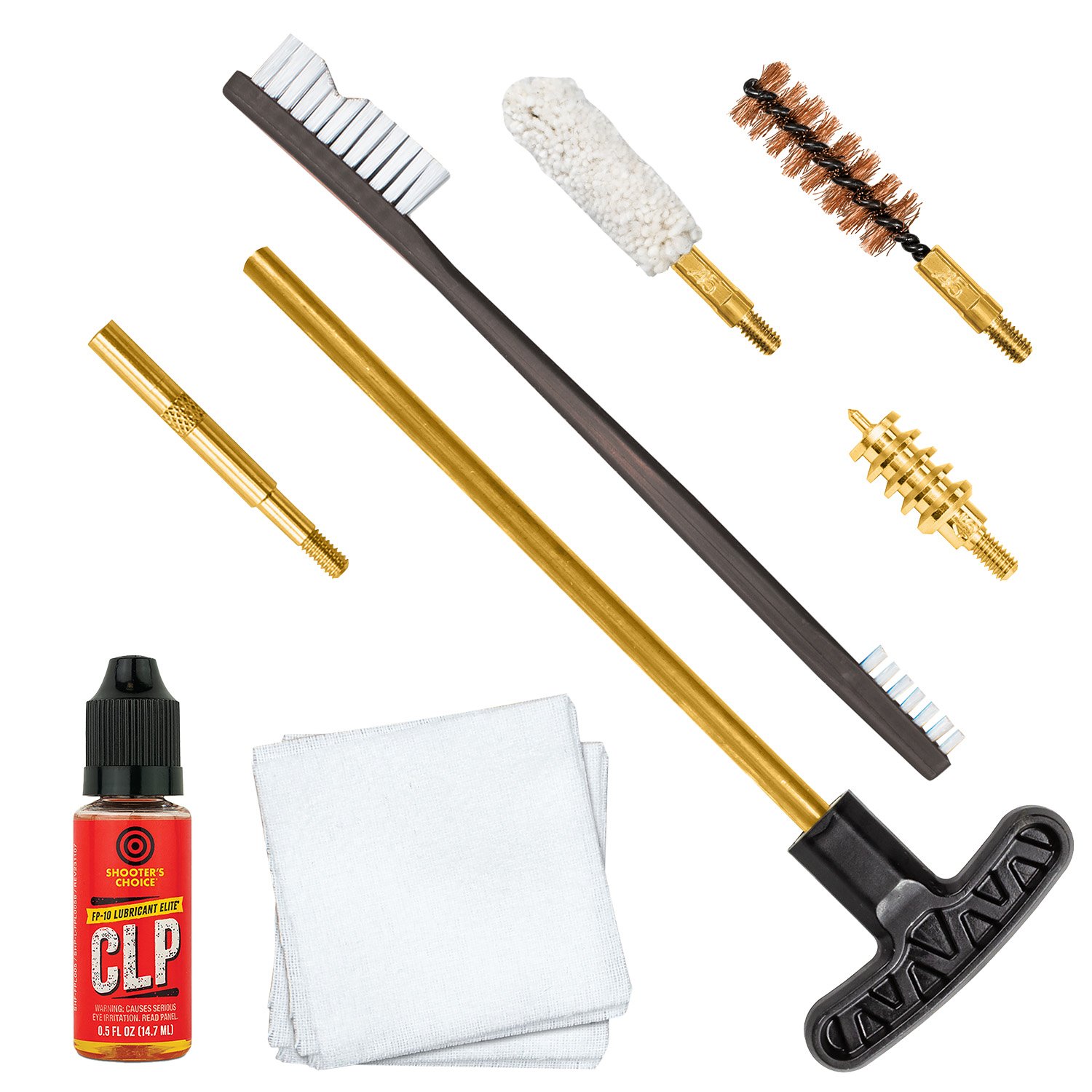 Buy Otis Technology Pistol Cleaning Kit .45 Cal Brass Components online